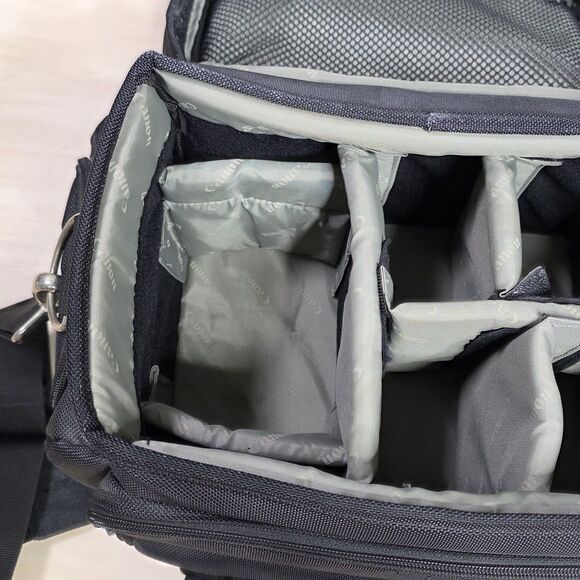 Canon 200DG Digital Camera DSLR Large 15" Tote & Gadget Bag w/ Shoulder Strap - Picture 8 of 11